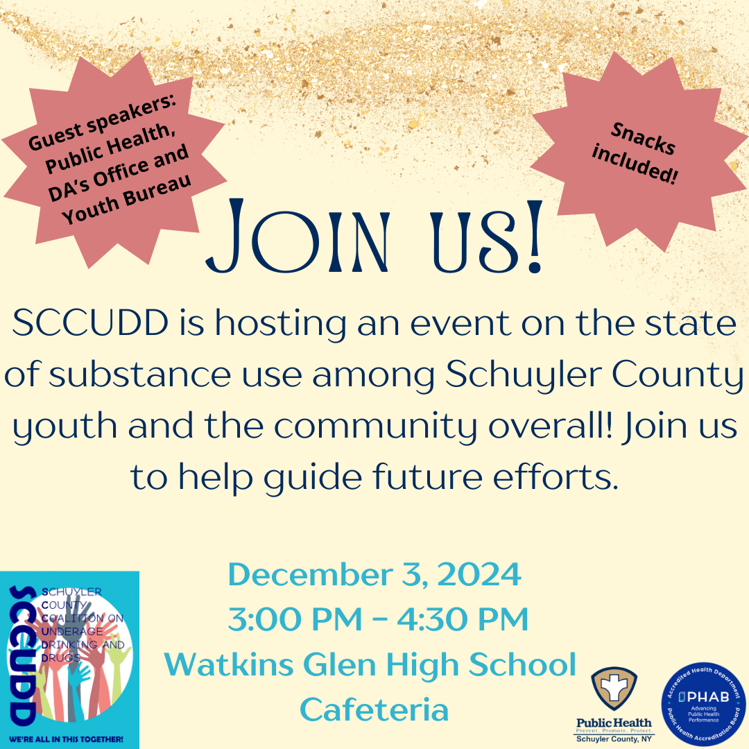 Image with information about the event